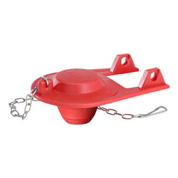 Korky Flapper and Chain Red Rubber For Universal