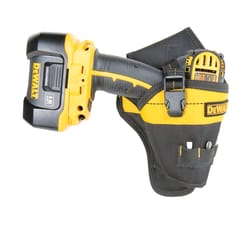 DeWalt 1 pocket Polyester Fabric Drill Holster 6. in. L X 11.25 in. H Black/Yellow