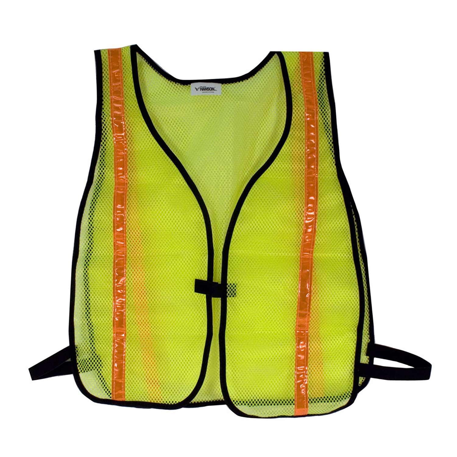 C.H. Hanson Reflective Polyester Mesh Safety Vest Fluorescent Green One