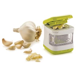 RSVP International Endurance Green/White Plastic Garlic Cube