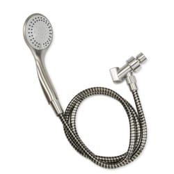 Keeney Stylewise Brushed Nickel 5 settings Handheld Showerhead 1.8 gpm
