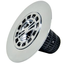 Ace Chrome Plastic/Stainless Steel Shower Drain Strainer