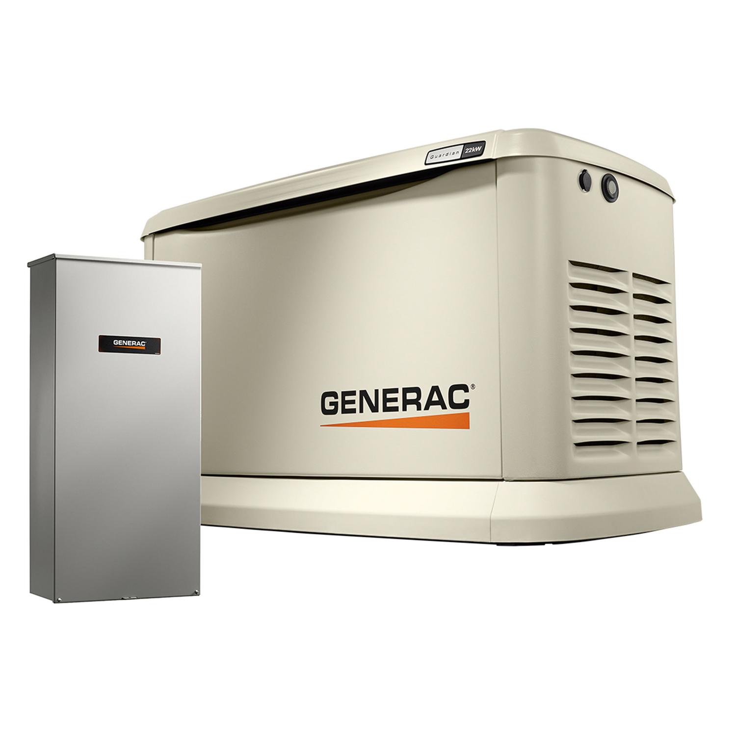 Generac Guardian Whole House 22,000 Watt Home Standby Generator - Ace ...