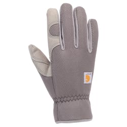 Carhartt L Synthetic Grey Cold Weather Gloves