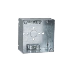 Raco Old Work 30.30 cu in Square Steel 2 gang Electrical Box Gray