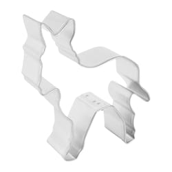 R&M International 4 in. L Donkey Cookie Cutter Silver 1 pc