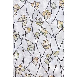 Artscape Multicolored Dog Wood Indoor Window Film 24 in. W X 36 in. L