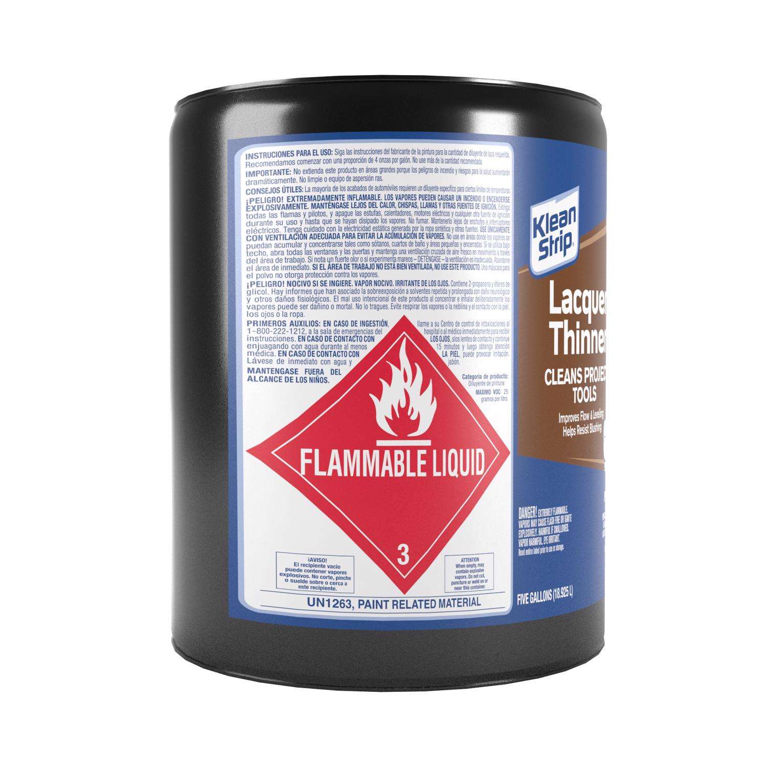 5GAL - LACQUER THINNER