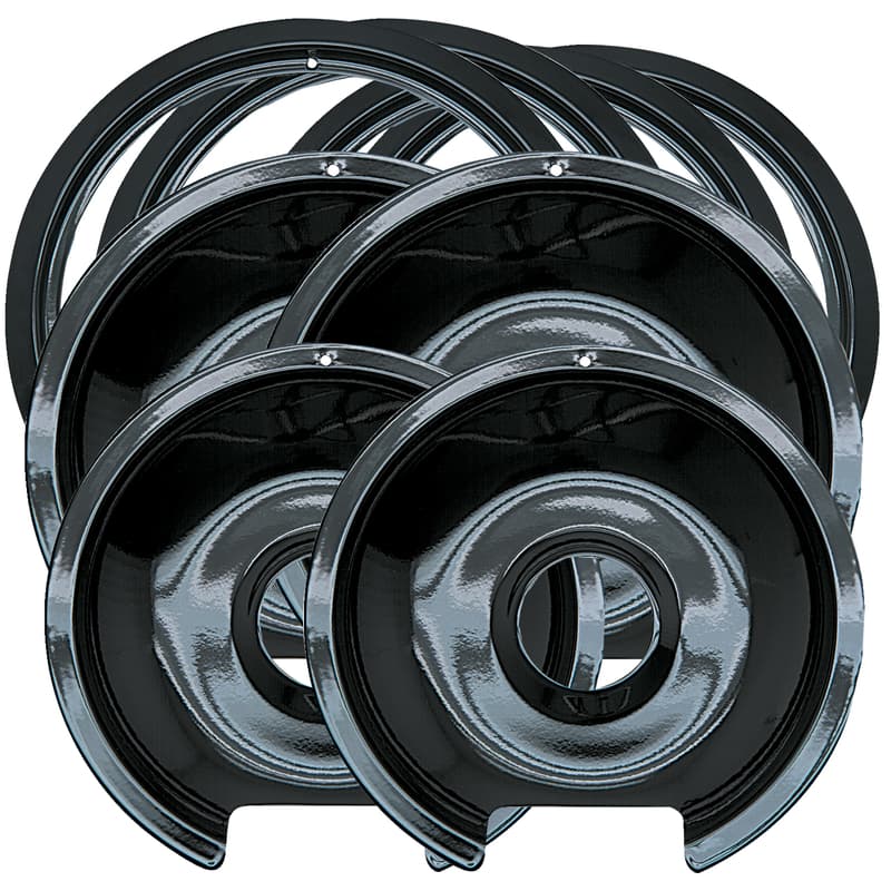 Range Kleen Porcelain Drip Pans and Trim Rings Sansujyuku sansujyuku.com