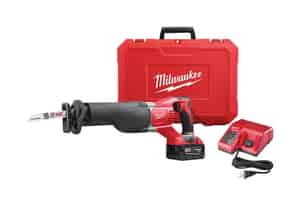 Milwaukee  M18 SAWZALL  1-1/8 in. Cordless  Reciprocating Saw  Kit 18 volt 3000 spm 