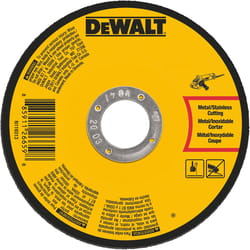 DeWalt 4 in. D X 5/8 in. Aluminum Oxide Metal Cut-Off Wheel 1 pc