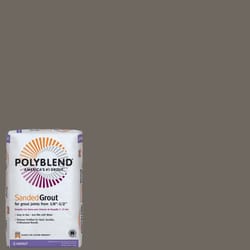 Custom Building Products  Polyblend  Indoor and Outdoor  Natural Gray  Grout  25 lb. 
