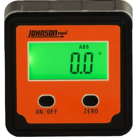 Johnson Magnetic Digital Angle Locator Orange - Ace Hardware