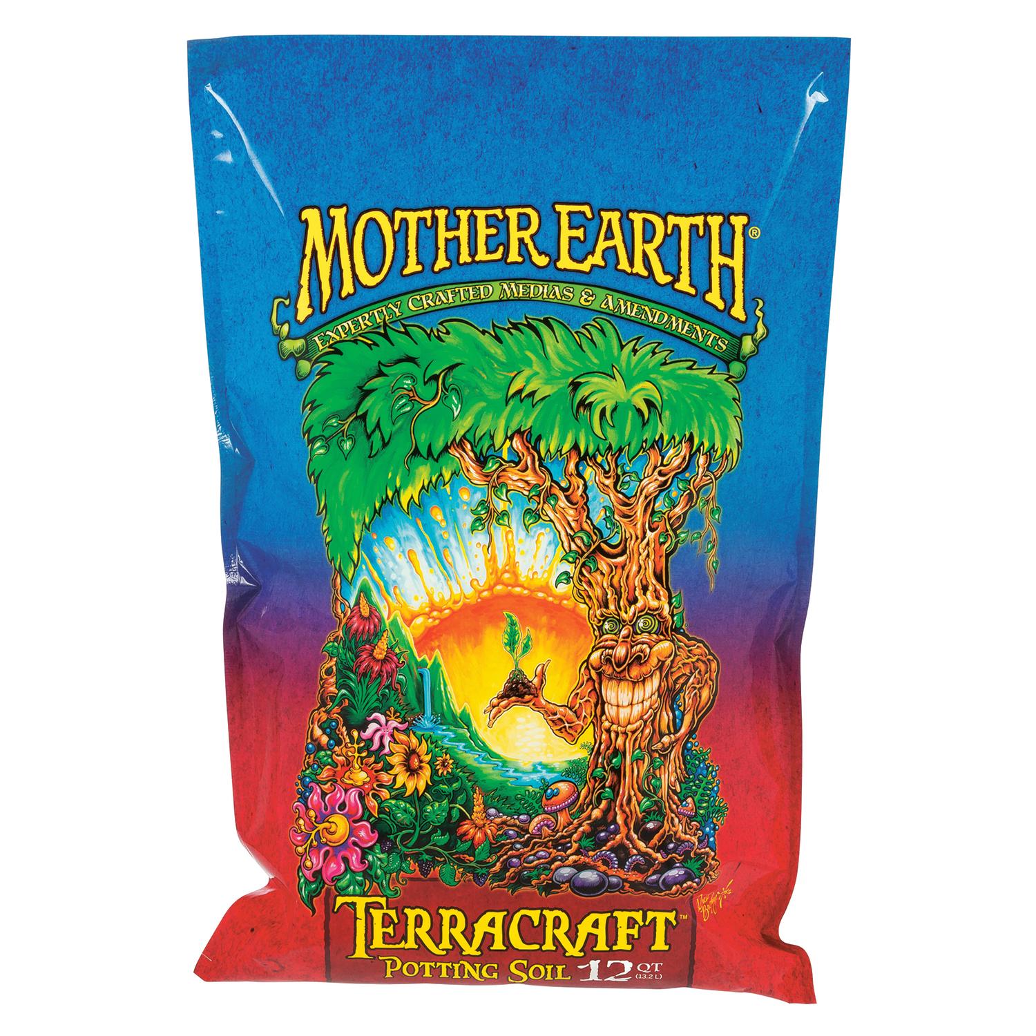 【未使用】Ayur/Children of The Earth 7inch Mother Earth Terracraft All Purpose Potting Soil 12 qt Mfr