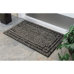 GrassWorx 18 in. W X 30 in. L Brown Astroturf Door Mat