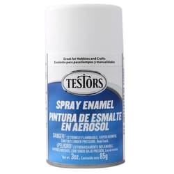 Testors Flat White Spray Paint 3 oz