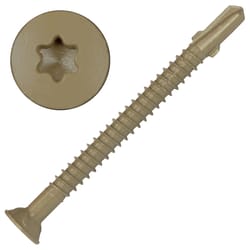 Screw Products ROCO No. 12 X 2.5 in. L Star Low Profile Head Construction Screws 1 lb 57 pk