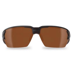 Edge Anti-Fog Safety Glasses Copper Lens Black Frame 1 pk