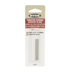 Hyde 2 in. W Tungsten Carbide Double Edge Replacement Blades