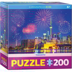 Eurographics Toronto Fireworks Jigsaw Puzzle Multicolored 200 pc