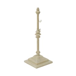 30.25 in. H X 6.75 in. W X 6.75 in. L Cream Adjustable Wreath Stand