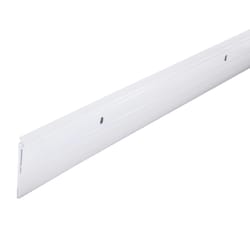 M-D BUILDING PRODUCTS DENY White Aluminum/Vinyl Sweep For Doors 36 in. L X 2.13 in.