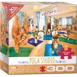 Eurographics Yoga Studio Jigsaw Puzzles Multicolored 300 pc