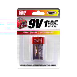 Blazing Voltz 9-Volt Alkaline Batteries 1 pk Carded