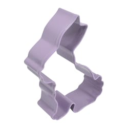 R&M International Corp International Corp 2 in. W X 3 in. L Bunny Cookie Cutter Purple 1 pc