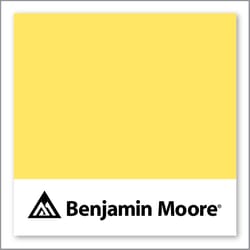 Benjamin Moore Banana Yellow 2022-40