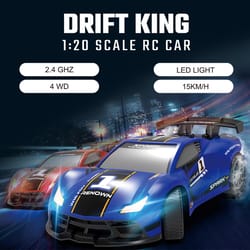 Flipo Drift King RC Car Red