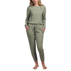 Hello Mello CuddleBlend Women's Joggers S Olive