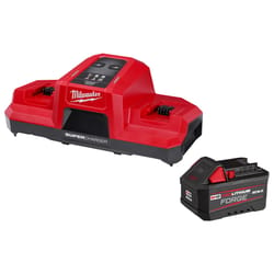 Milwaukee M18 Forge 6 Ah Lithium-Ion Battery and Charger 2 pc