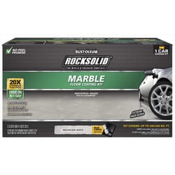 Rust-Oleum RockSolid Marble Mountain White Floor Coating Kit 80 oz