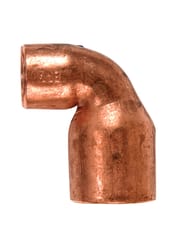 NIBCO 3/4 in. Sweat X 1/2 in. D Sweat Copper 90 Degree Elbow 1 pk