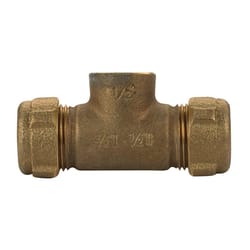 B&K Southland 3/8 in. FPT in. X 1/2 in. D Sweat 1/2 in. D Sweat Brass Tee