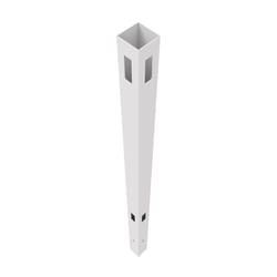 Barrette Outdoor Living 108 in. H X 5 in. W X 5 in. L White Vinyl Corner Post