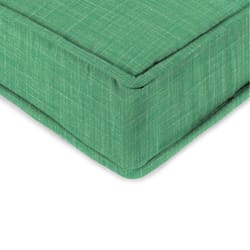 Jordan Manufacturing Green Polyester Deep Seating Cushion 22.5 in. H X 5 in. W X 21.5 in. L