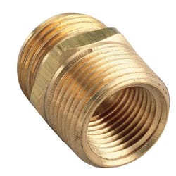 Orbit Brass 1/2 in. D X 3/4 in. D Hose Adapter 1 pk