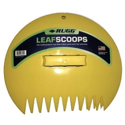 Rugg 12.25 in. 11 Tine Poly Leaf Scoop