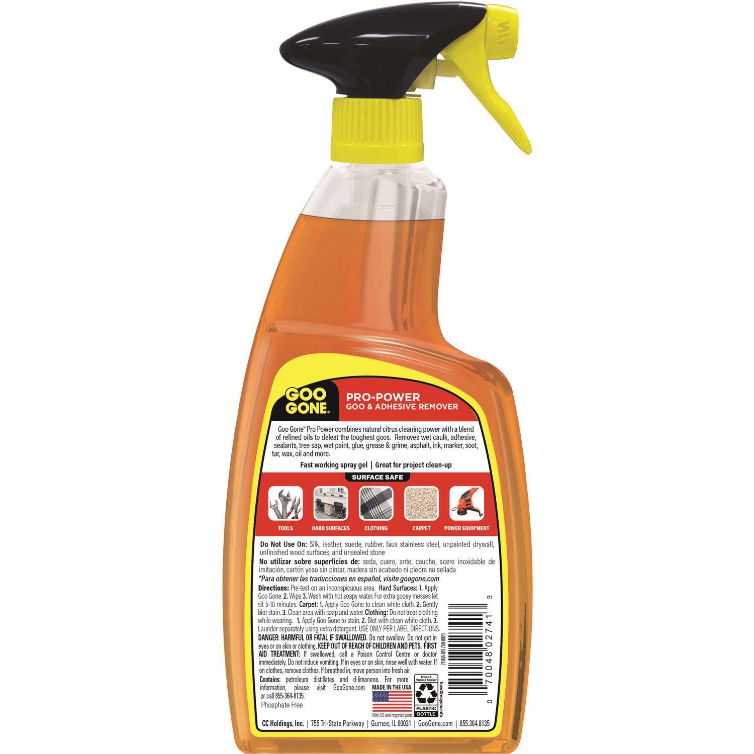 Goo Gone Pro Power 16-fl oz Adhesive Remover in the Adhesive Removers  department at