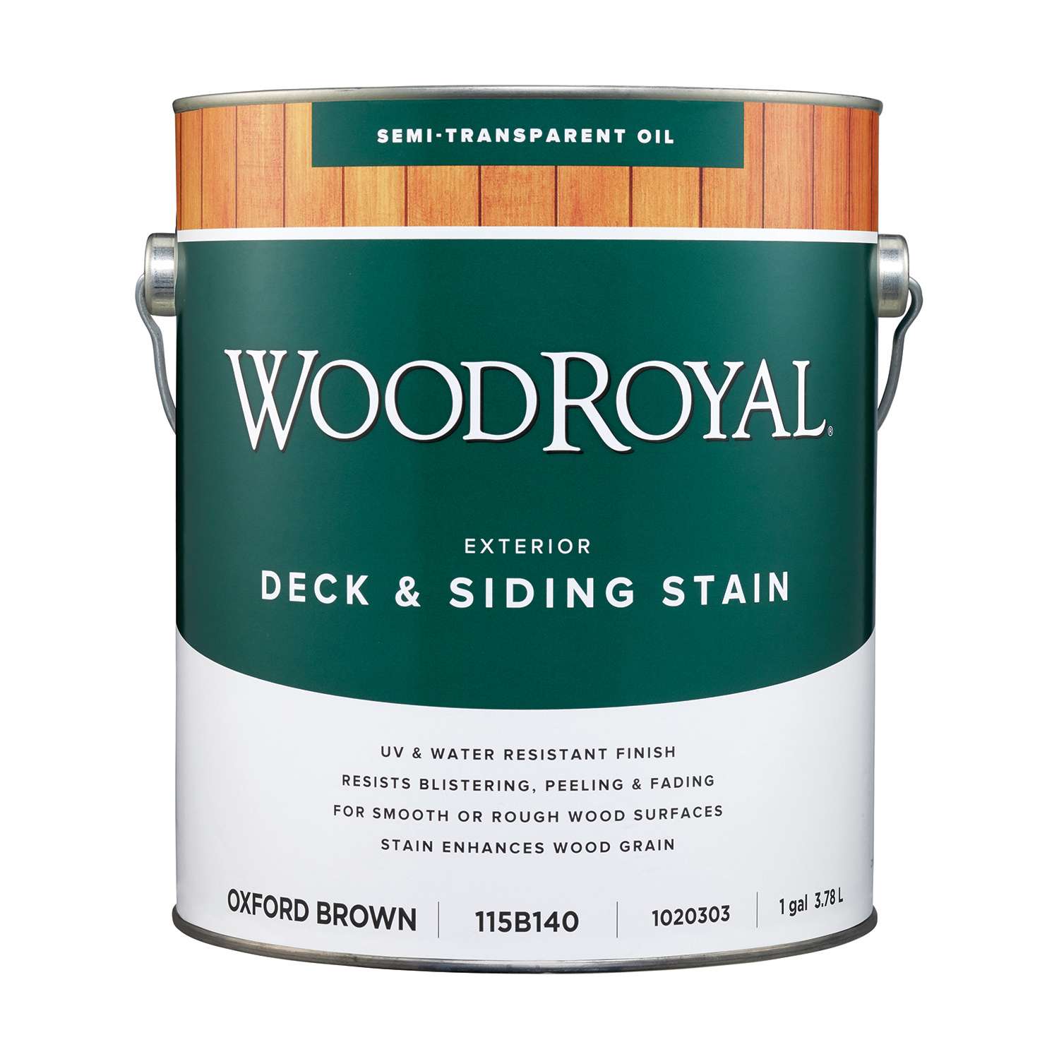 Ace Wood Royal SemiTransparent Oxford Brown OilBased Deck and Siding