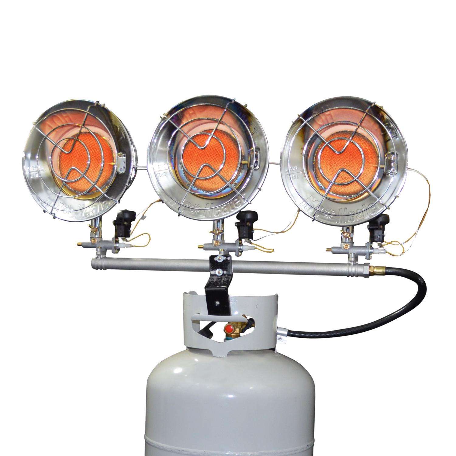 Mr. Heater 45000 Btu/h 750 sq ft Radiant Propane Tank Top Heater - Ace  Hardware
