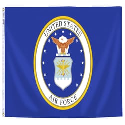 Annin Flagmakers US Air Force Military Flag 36 in. H X 5 ft. L
