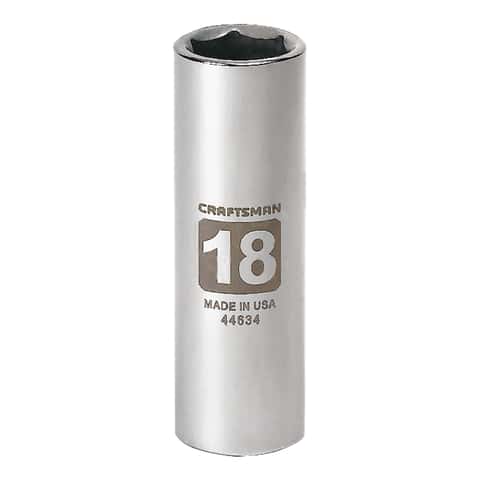 Craftsman 18mm Metric Deep Socket - 1/2
