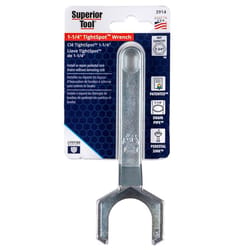 Superior Tool Pedestal Sink Wrench Silver 1 pc