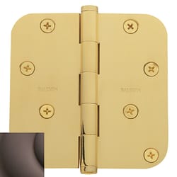 Baldwin Estate 4 in. L Venetian Bronze Door Hinge 1 pk