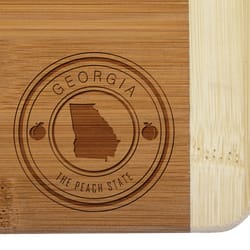 Totally Bamboo 8 in. L X 5.75 in. W X 0.59 in. Bamboo Cutting Board