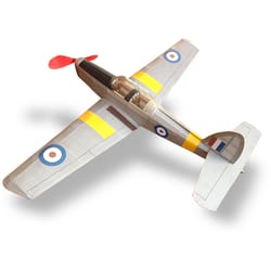 Guillow's DHC-1 Chipmunk Flying Model Kit Multicolored