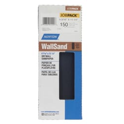 Norton WallSand 11-1/4 in. L X 4-3/16 in. W 150 Grit Silicon Carbide Drywall Sanding Sheet 25 pk